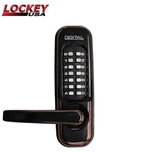 1150DC Double combination Mechanical Keyless Heavy Duty Lever - OIL RUBBED BRONZE - RIGHT